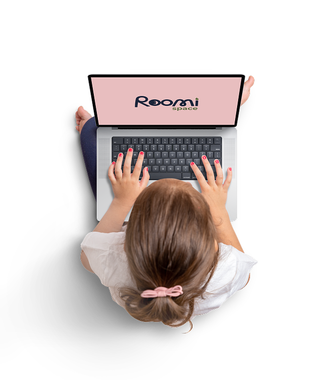 Girl with laptop